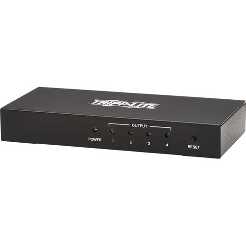 Répartiteur HDMI 4 ports Tripp Lite par Eaton - UHD 4K, adaptateurs de prise internationaux B118-004-UHDINT