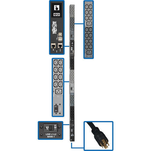 PDU3EVN10L2130B Tripp Lite par Eaton PDU3EVN10L2130B PDU3EVN10L2130B