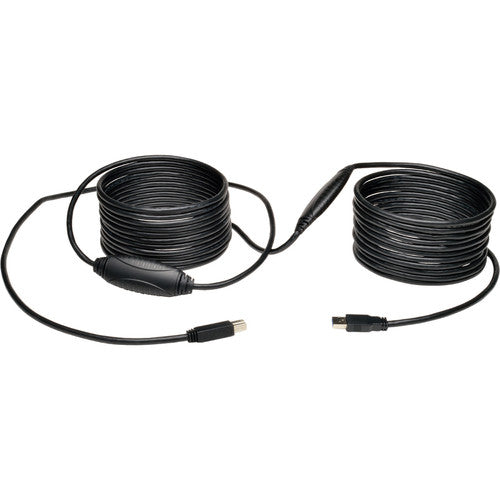 Câble pour appareil actif SuperSpeed ​​USB3.0 A/B de 11,9 m de Tripp Lite par Eaton (A mâle vers B mâle) U328-036