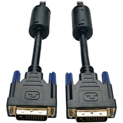 Câble de moniteur numérique TMDS double liaison DVI Tripp Lite 3 pieds blindé DVI-D M/M 3' P560-003