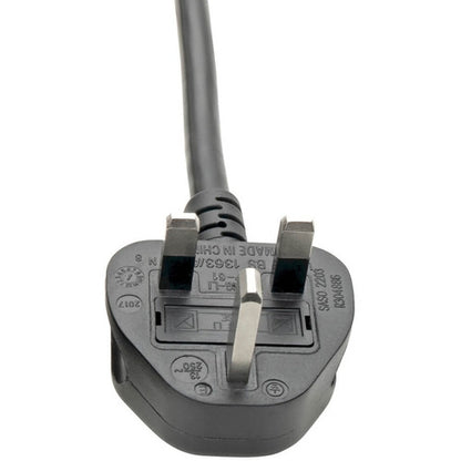 Câble d'alimentation pour ordinateur Tripp Lite 8 pieds Câble britannique C19 vers prise BS-1363 13 A 8' P052-008
