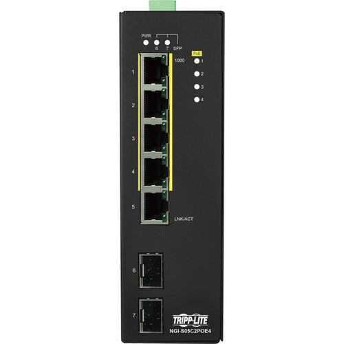 Commutateur Ethernet Tripp Lite par Eaton NGI-S05C2POE4 NGI-S05C2POE4