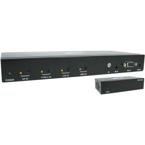 Tripp Lite by Eaton B320-4X1-MHE-K 4-Port over Cat6 Presentation Switch/Extender Kit B320-4X1-MHE-K