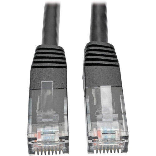 Câble de raccordement moulé Gigabit Cat6 Tripp Lite par Eaton (RJ45 M/M), noir, 1,5 m N200-005-BK