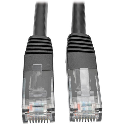 Câble de raccordement moulé Gigabit Cat6 Tripp Lite par Eaton (RJ45 M/M), noir, 1,5 m N200-005-BK