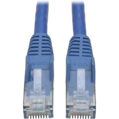 Câble de raccordement moulé anti-accroc Gigabit Cat6 de 15 m Tripp Lite RJ45 M/M Bleu 15 m N201-050-BL