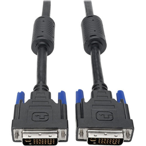 Câble de moniteur numérique/analogique à double liaison DVI-I Tripp Lite par Eaton (M/M), 2560 x 1600 (1080p), 10 pi P560-010-DLI