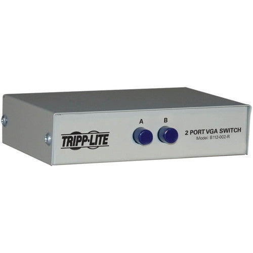 Commutateur vidéo VGA/SVGA manuel à 2 ports Tripp Lite (3x HD15F) B112-002-R