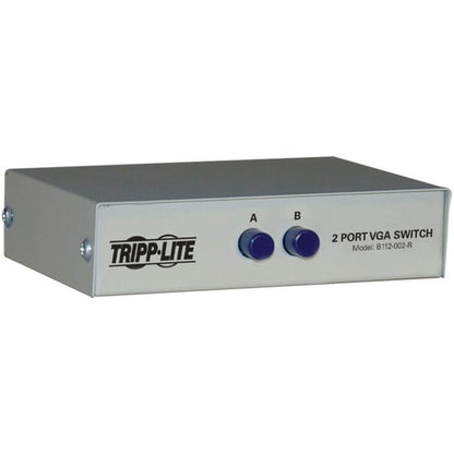 Commutateur vidéo VGA/SVGA manuel à 2 ports Tripp Lite (3x HD15F) B112-002-R