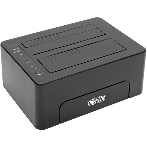 Station d'accueil pour lecteur Tripp Lite by Eaton Quick Dock U439-002-CG2 - Interface hôte USB 3.1 Type C - Prise en charge UASP externe - Noir U439-002-CG2
