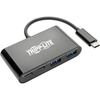 Hub portable USB 3.1 Gen 1 USB-C Tripp Lite par Eaton U460-004-2A2CB, noir U460-004-2A2CB