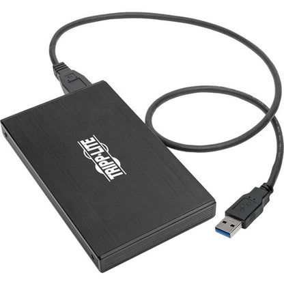 Boîtier de disque dur Tripp Lite by Eaton U457-025-AG2 - Interface hôte USB 3.1 - Prise en charge UASP externe - Noir U457-025-AG2