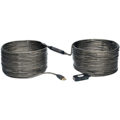 Câble d'extension répéteur actif USB 2.0 Tripp Lite par Eaton (AA M/F), 20 m (65 pi) U026-20M