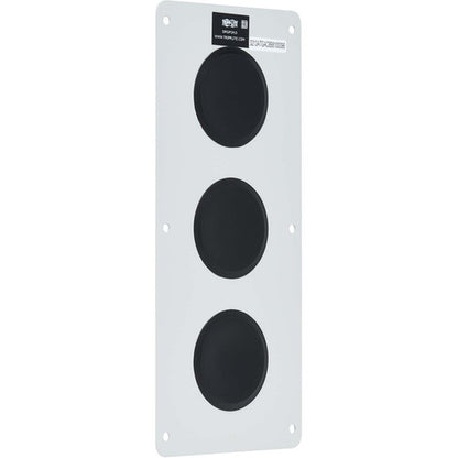 Tripp Lite by Eaton SmartRack Cable Gland Plate for NEMA-Rated Enclosure Cabinets, 3 Ports (2 in.) SRGP2KO