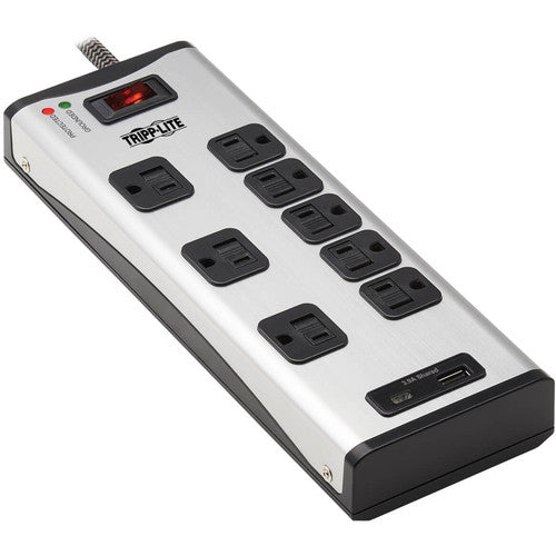 Parasurtenseur/protecteur de surtension à 8 prises Tripp Lite par Eaton Protect It! TLM88USBC TLM88USBC