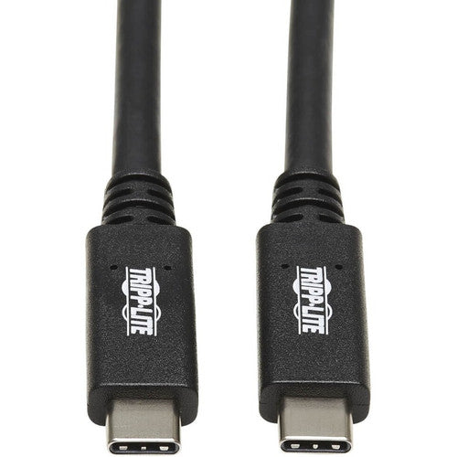 Câble USB-C vers USB-C Tripp Lite par Eaton (M/M) - USB 3.1 Gen 2, 10 Gbit/s, Thunderbolt 3, 20 pouces U420-20N-G2-5A