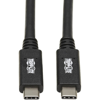 Câble USB-C vers USB-C Tripp Lite par Eaton (M/M) - USB 3.1 Gen 2, 10 Gbit/s, Thunderbolt 3, 20 pouces U420-20N-G2-5A