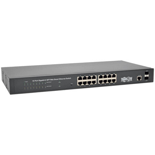 Commutateur réseau géré Web-Smart Gigabit L2 à 16 ports Tripp Lite par Eaton NGS16C2 NGS16C2