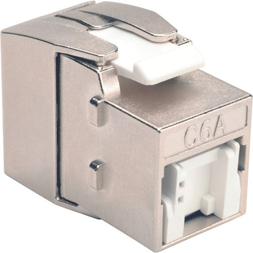 Prise Keystone Cat6a sans outil Tripp Lite par Eaton, gris BHDBT-001-KJ-GY