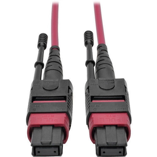 Câble de raccordement multimode MTP/MPO Tripp Lite par Eaton N845-05M-12-MG, magenta, 5 m N845-05M-12-MG