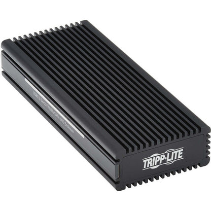 Boîtier de disque dur Tripp Lite by Eaton U457-1M2-NVME-L - Interface hôte USB 3.2 (Gen 2) Type C - Prise en charge UASP externe - Noir U457-1M2-NVME-L