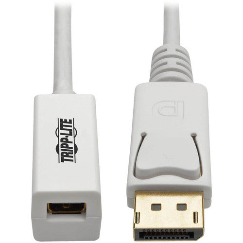 Adaptateur de câble DisplayPort vers Mini DisplayPort (M/F) Tripp Lite par Eaton P134-06N-MDP, 6 pouces P134-06N-MDP