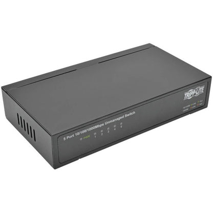 Commutateur Gigabit Ethernet non géré de bureau Tripp Lite by Eaton 5 ports 10/100/1000 Mbps, boîtier métallique NG5
