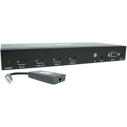 Kit commutateur/extendeur de présentation 4 ports sur Cat6 Tripp Lite par Eaton B320-4X1-MHB-K B320-4X1-MHB-K