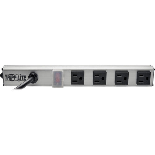 Multiprise à 4 prises Tripp Lite par Eaton, cordon de 10 pi, prise NEMA 5-15P, 12 po PS120410