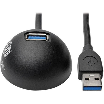 Tripp Lite by Eaton 1-Port USB 3.0 SuperSpeed Desktop Extension Cable (M/F), 6 ft U324-006-DSK1