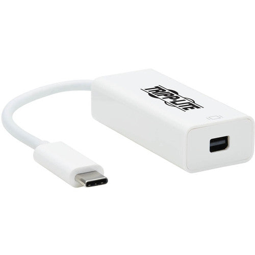 Câble adaptateur USB-C vers Mini DisplayPort Tripp Lite par Eaton U444-06N-MDP8W, M/F, blanc, 6 po U444-06N-MDP8W