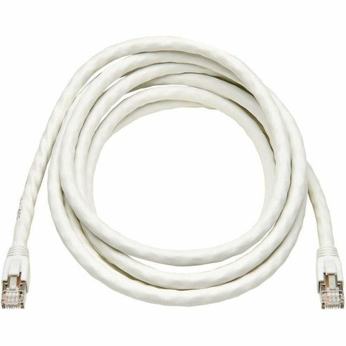 Câble Ethernet SSTP Cat8 40G sans accroc Tripp Lite par Eaton (RJ45 M/M), PoE, blanc, 3,7 m (12 pi) N272-F12-WH