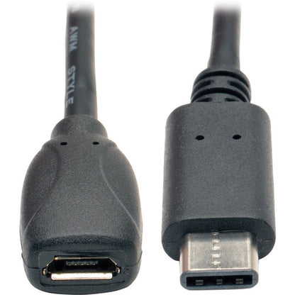 Câble adaptateur haute vitesse USB C U040-06N-MIC-F Tripp Lite par Eaton 6 pouces