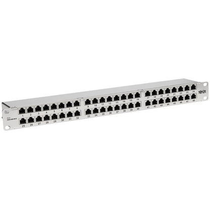 Panneau de brassage Cat6 48 ports Tripp Lite par Eaton N252-048-SH-K, 1U N252-048-SH-K
