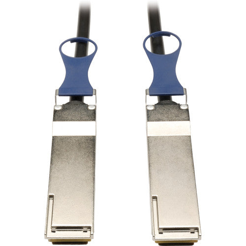 Tripp Lite by Eaton 2 Meter QSFP+ to QSFP+ 40Gb Passive DAC Copper Infiniband Cable N282-02M-BK