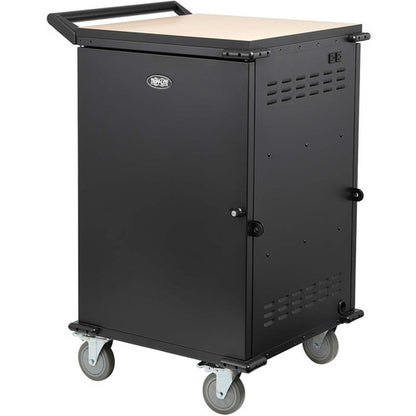 Chariot de rangement verrouillable Tripp Lite par Eaton pour appareils mobiles et équipements audiovisuels - Noir CSCSTORAGE1