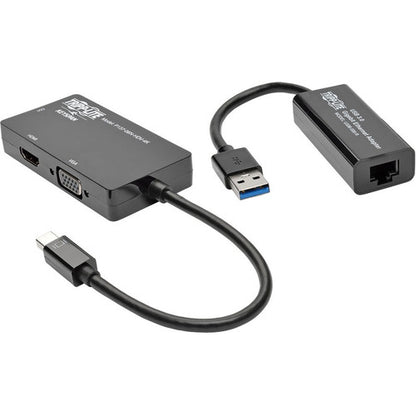 Kit d'accessoires 2 en 1 vidéo et Ethernet 4K Tripp Lite par Eaton pour Microsoft Surface et Surface Pro P137-GHDV-V2-K