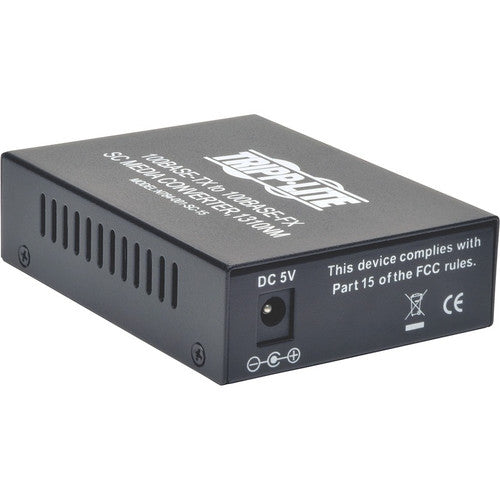 Tripp Lite by Eaton 10/100 SC Singlemode Media Converter, 15km, 1310nm N784-001-SC-15