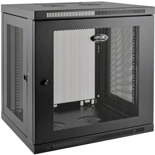 Armoire de montage en rack 12U à profil bas et profondeur de commutateur plus pour montage mural Tripp Lite par Eaton SmartRack SRW12UDP