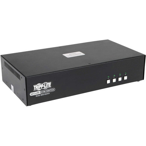 Commutateur KVM HDMI vers DisplayPort 4 ports certifié NIAP PP3.0 Tripp Lite par Eaton B002-HD2AC4 sécurisé B002-HD2AC4