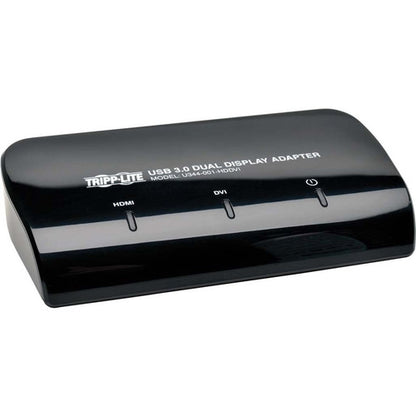 Adaptateur d'affichage vidéo double moniteur USB 3.0 vers DVI et HDMI Tripp Lite par Eaton U344-001-HDDVI