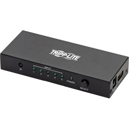Commutateur HDMI 5 ports Tripp Lite by Eaton B119-005-UHD avec télécommande - 4K x 2K UHD à 60 Hz B119-005-UHD