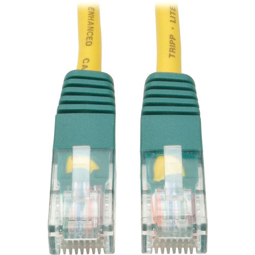Câble de raccordement UTP Cat5e Tripp Lite par Eaton N010-025-YW N010-025-YW