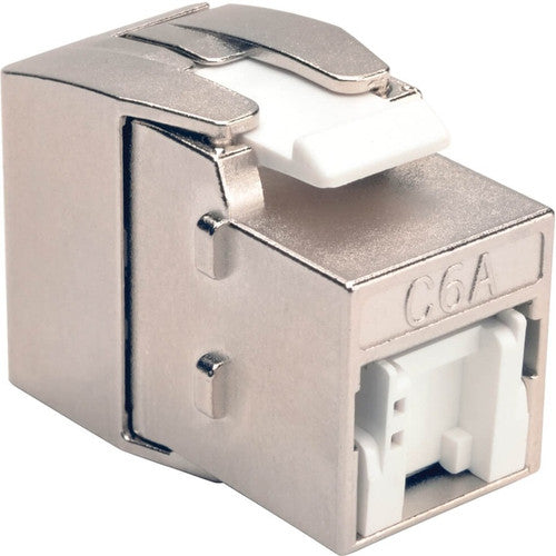 Prise Keystone Cat6a blindée sans outil Tripp Lite par Eaton - Gris N238-001-SH-TFA