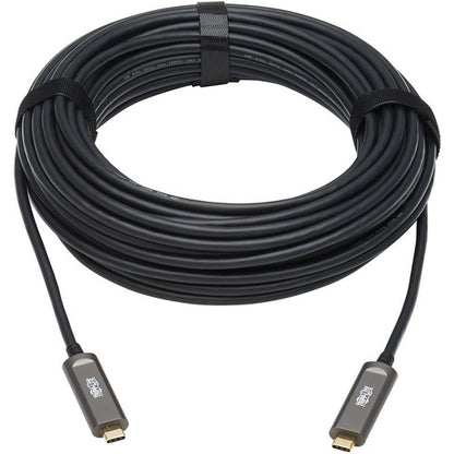 Câble optique actif à fibre optique USB 3.2 Gen 2 Tripp Lite par Eaton, M/M, 10 m (33 pi) U420F-10M-D3