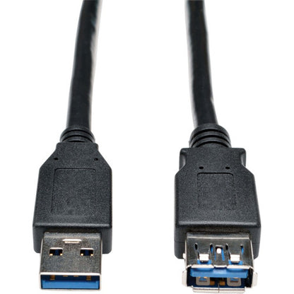 Câble d'extension USB 3.0 SuperSpeed ​​Tripp Lite par Eaton (AA M/F) noir, 6 pieds U324-006-BK