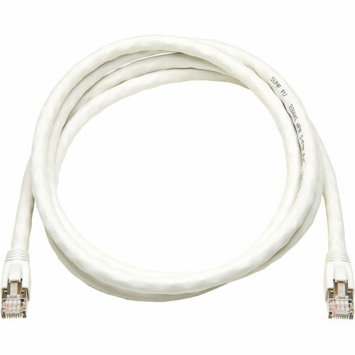 Câble Ethernet SSTP Cat8 40G sans accroc Tripp Lite par Eaton (RJ45 M/M), PoE, blanc, 2,1 m (7 pi) N272-F07-WH