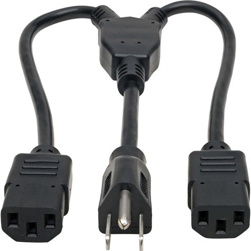 Câble répartiteur Tripp Lite par Eaton P004-18N-2C13 P004-18N-2C13