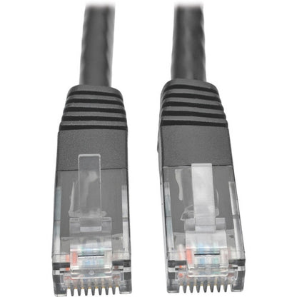 Câble de raccordement moulé Gigabit Cat6 Tripp Lite par Eaton (RJ45 M/M), noir, 25 pi N200-025-BK
