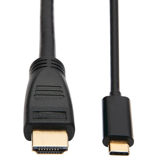 Adaptateur USB-C vers HDMI Tripp Lite par Eaton U444-003-H4K6BM, M/M, noir, 3 pi. U444-003-H4K6BM